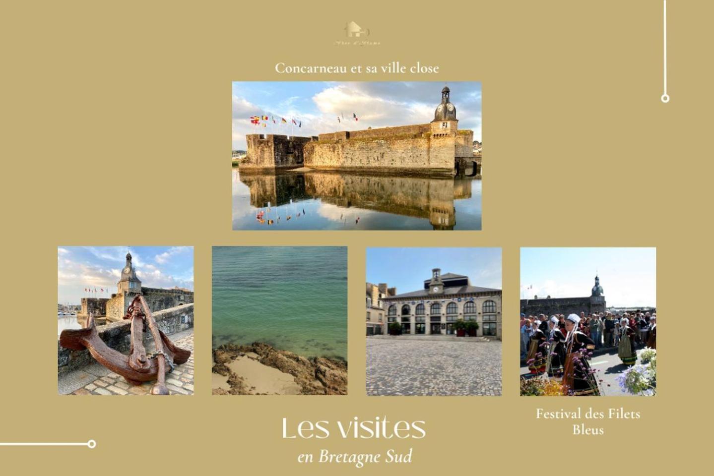 Le Tiguidou, Cosy, Lumineux, 2-6 Pers, Plage 300M Moëlan-sur-Mer 외부 사진