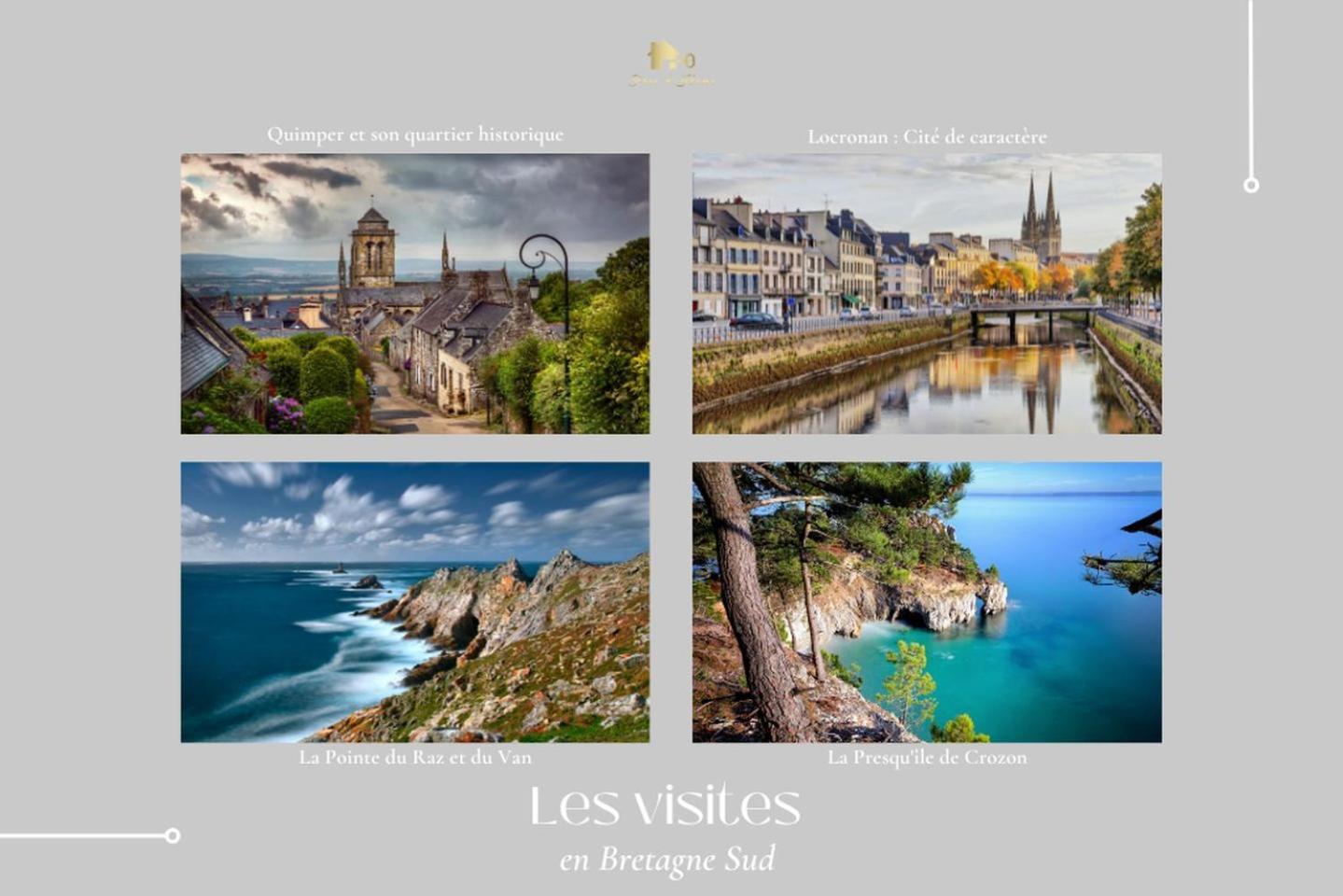 Le Tiguidou, Cosy, Lumineux, 2-6 Pers, Plage 300M Moëlan-sur-Mer 외부 사진